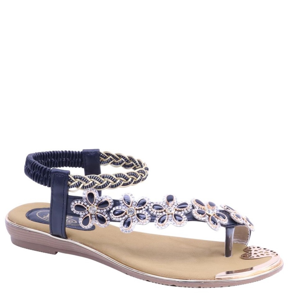 NEW Verano Rio Embellished Between The Toe Sandal